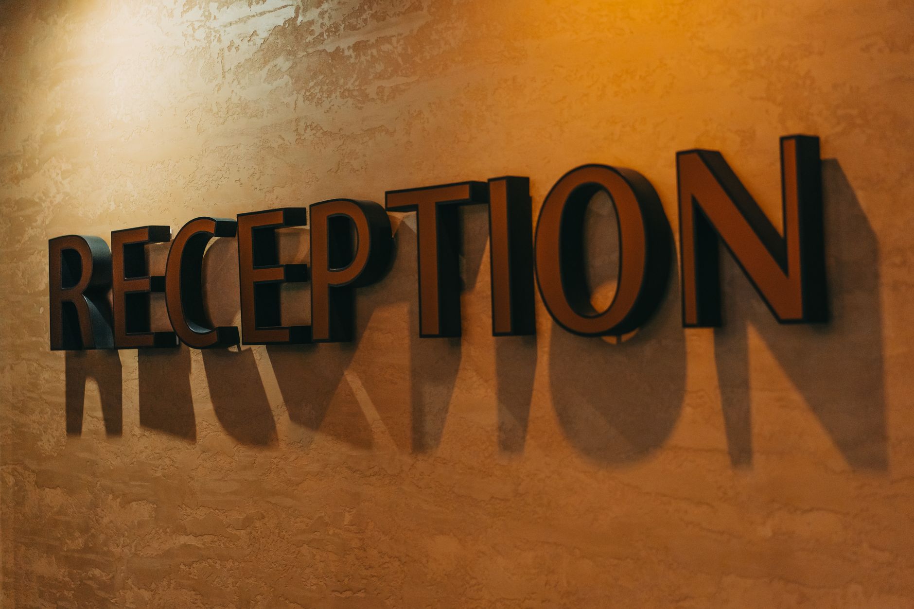3d letters metallic gold