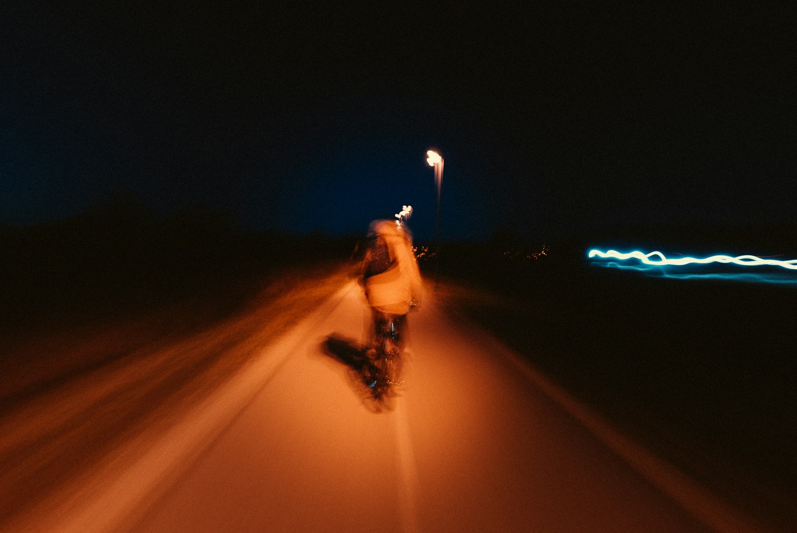 Action camera motion blur