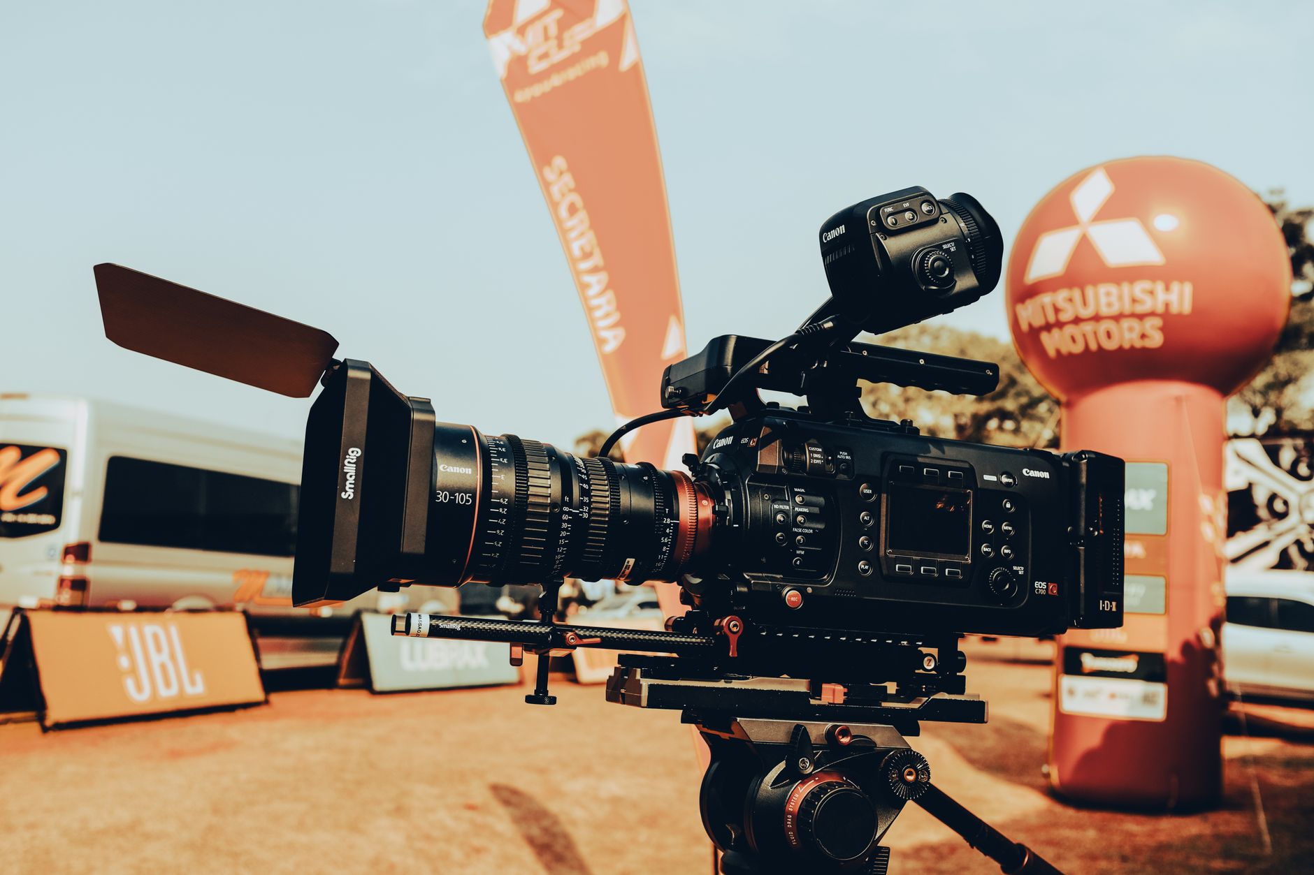 Advertising video shoot