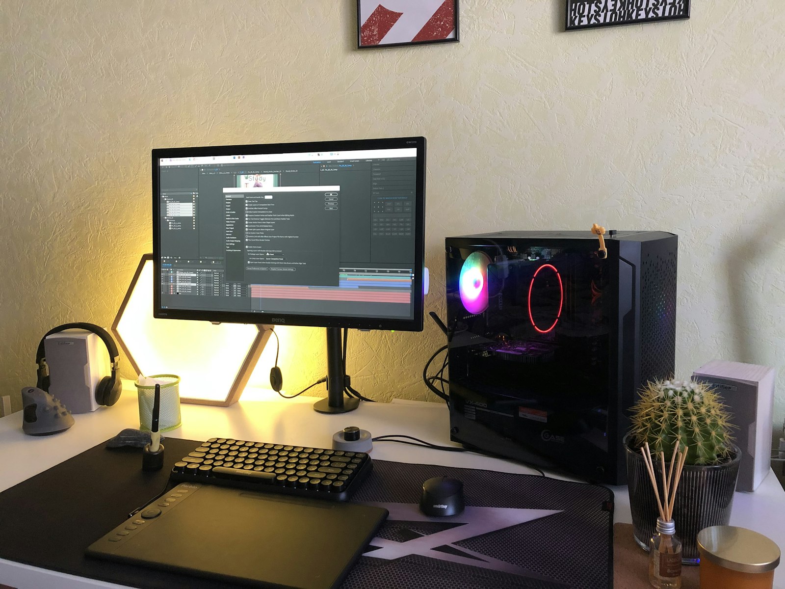 Animation workspace screen