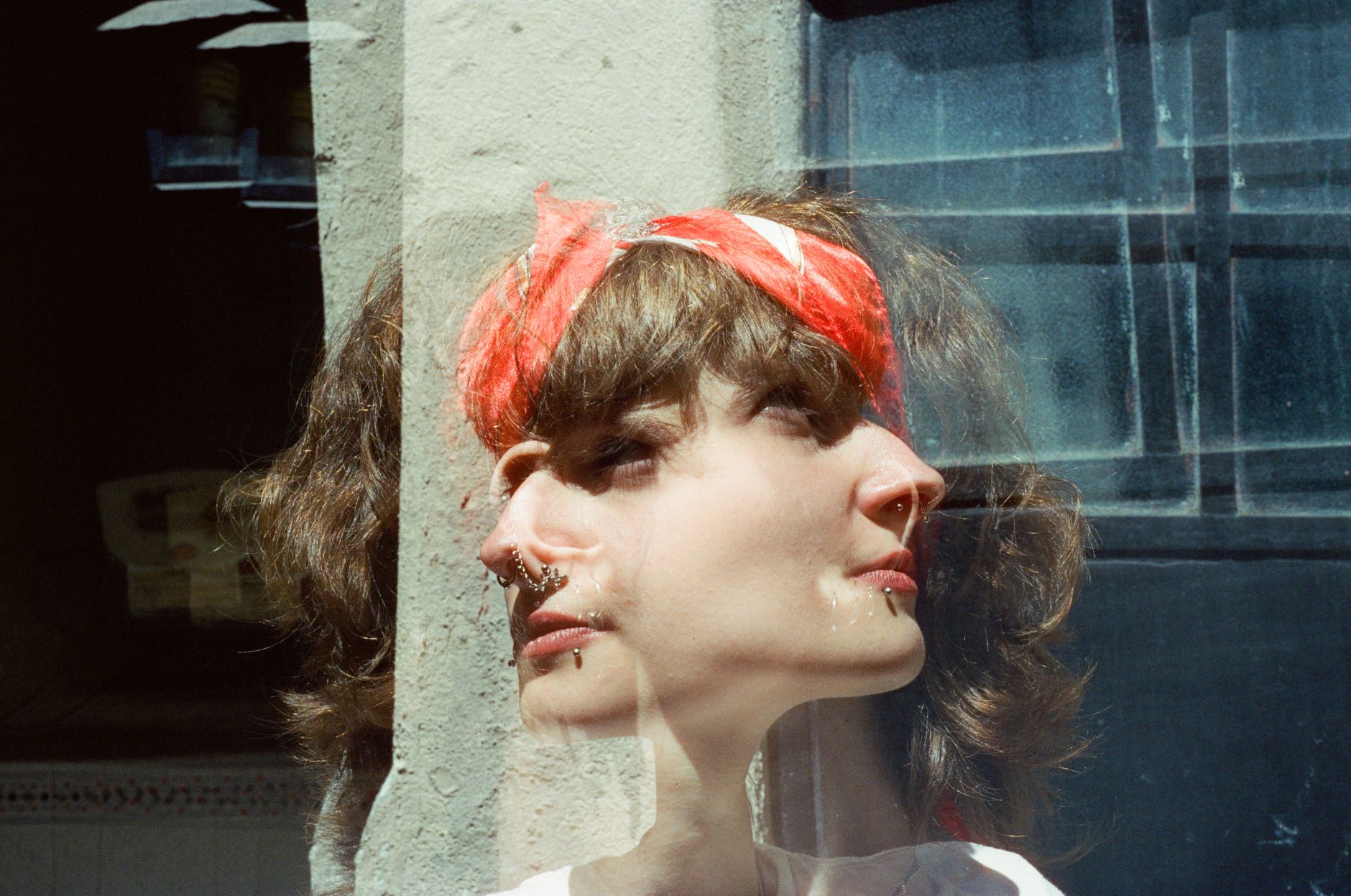 Artistic double exposure photography
