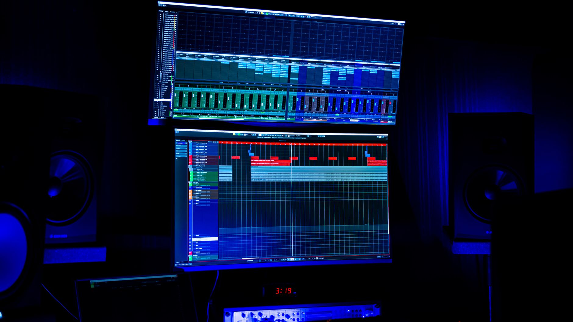Audio restoration screen