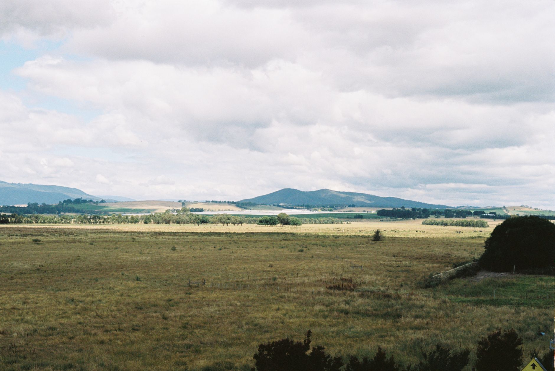 Cinematic wide shot landscape