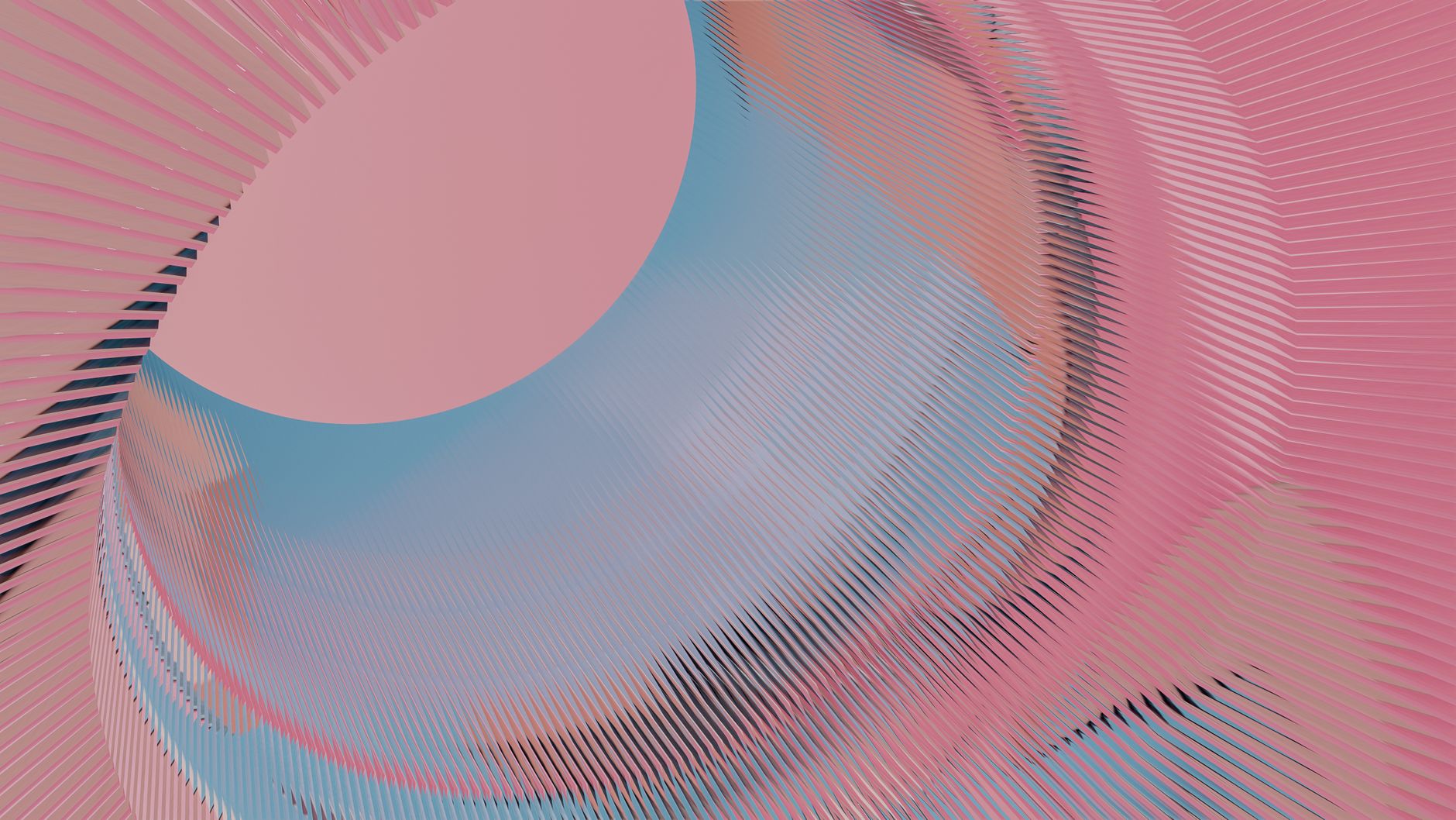 Circular wipe motion graphics