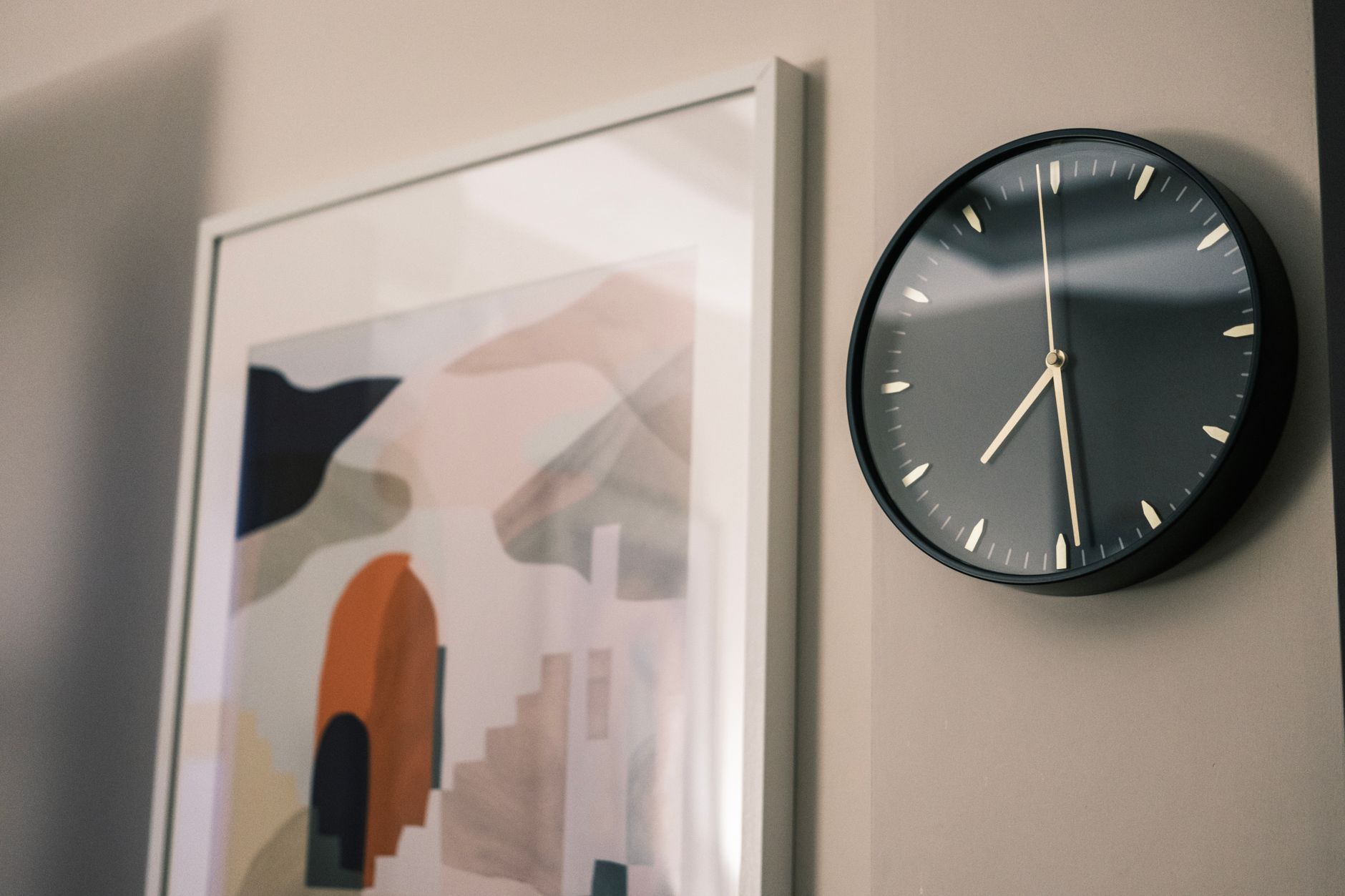 Clock sweep abstract design