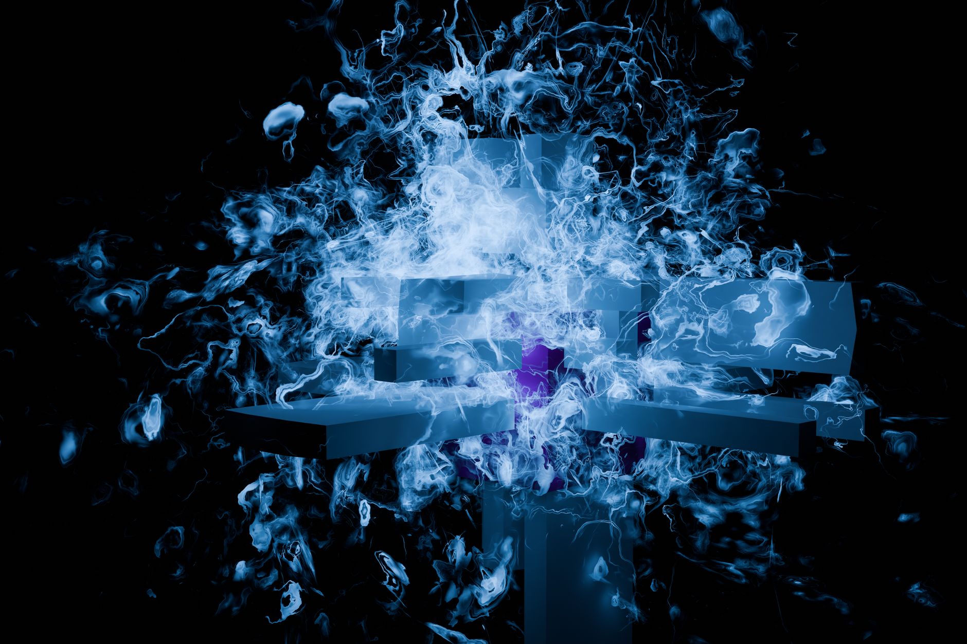Clone visual effect dark