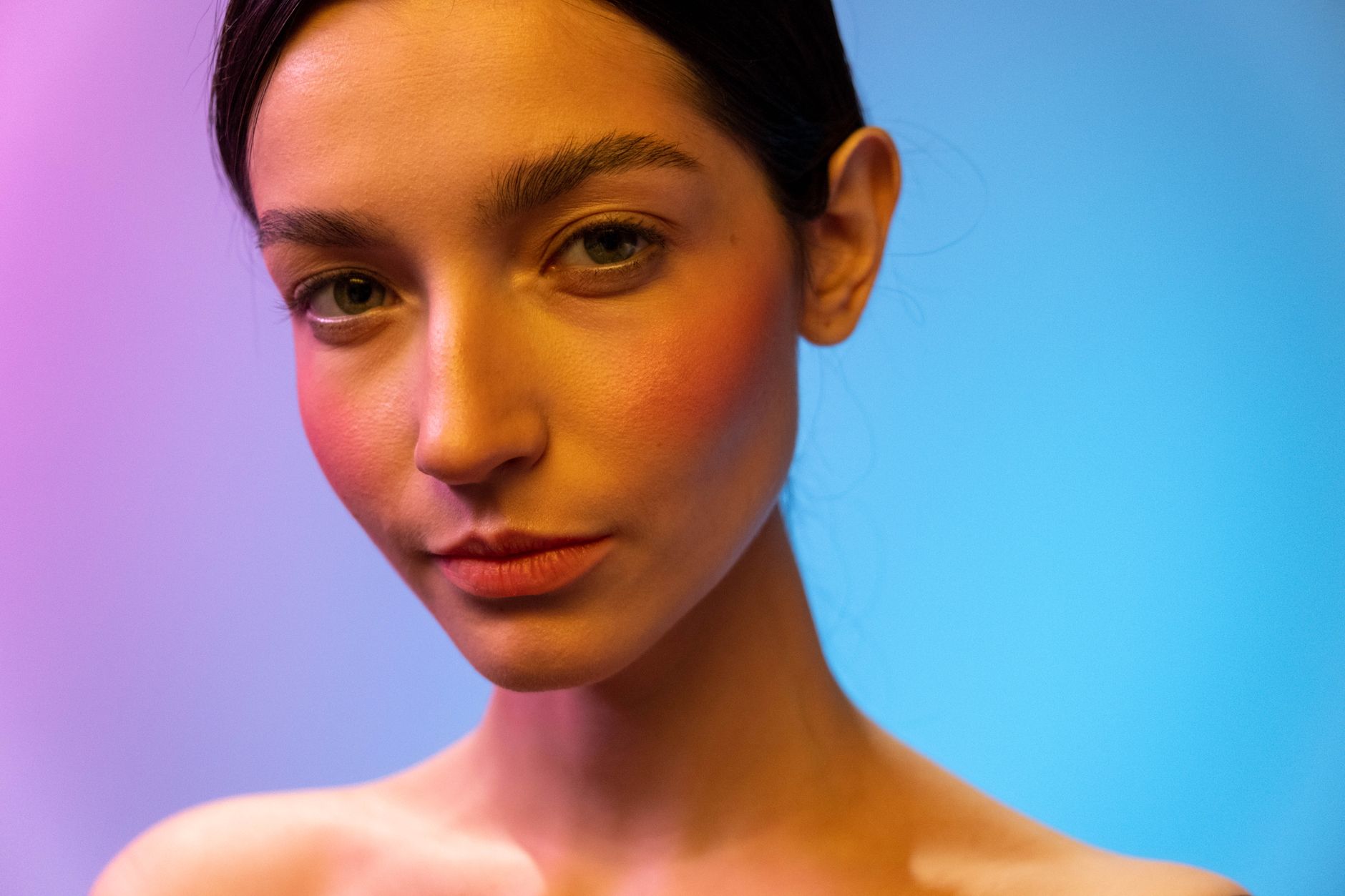 Color correction skin tones