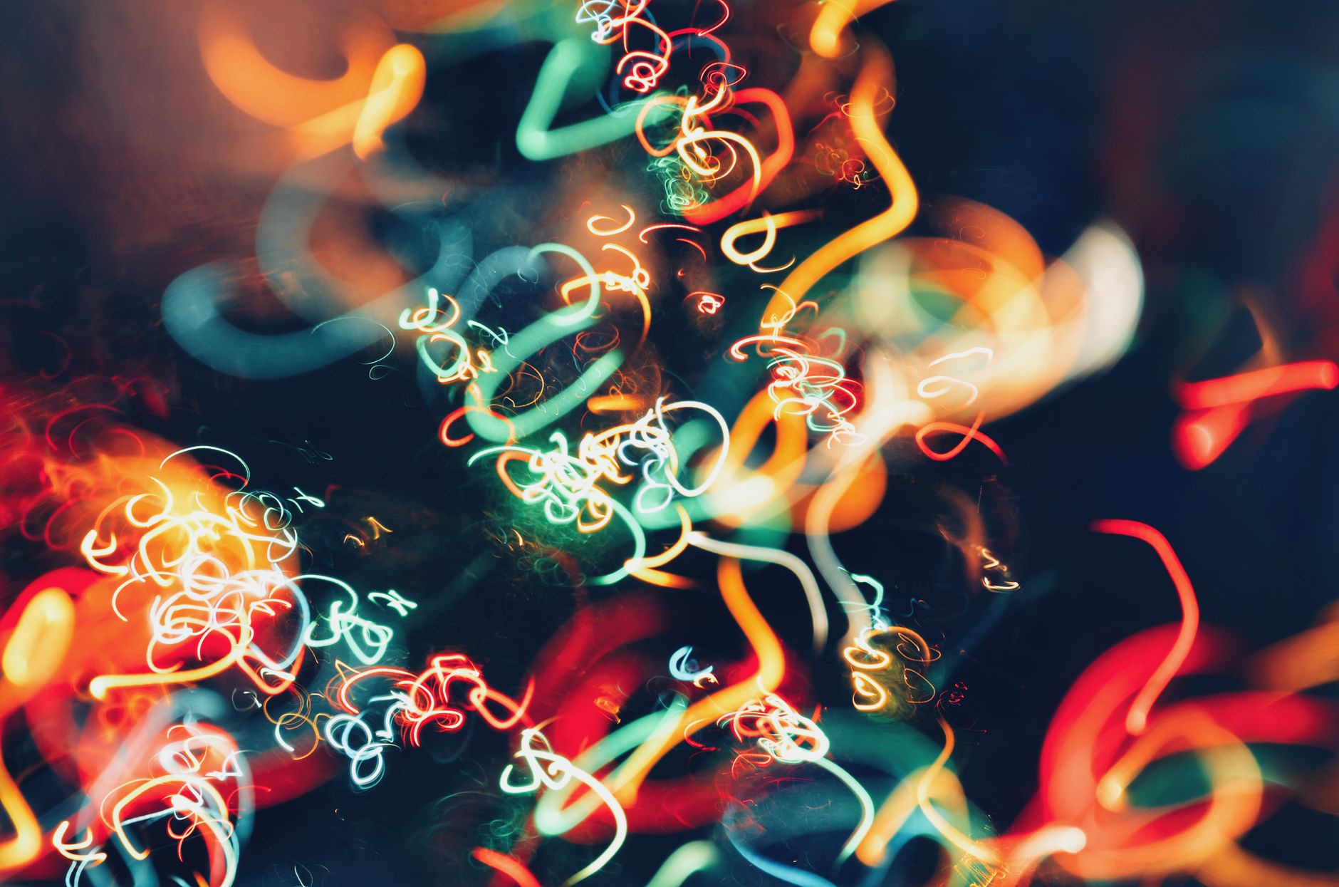 Colorful glow abstract