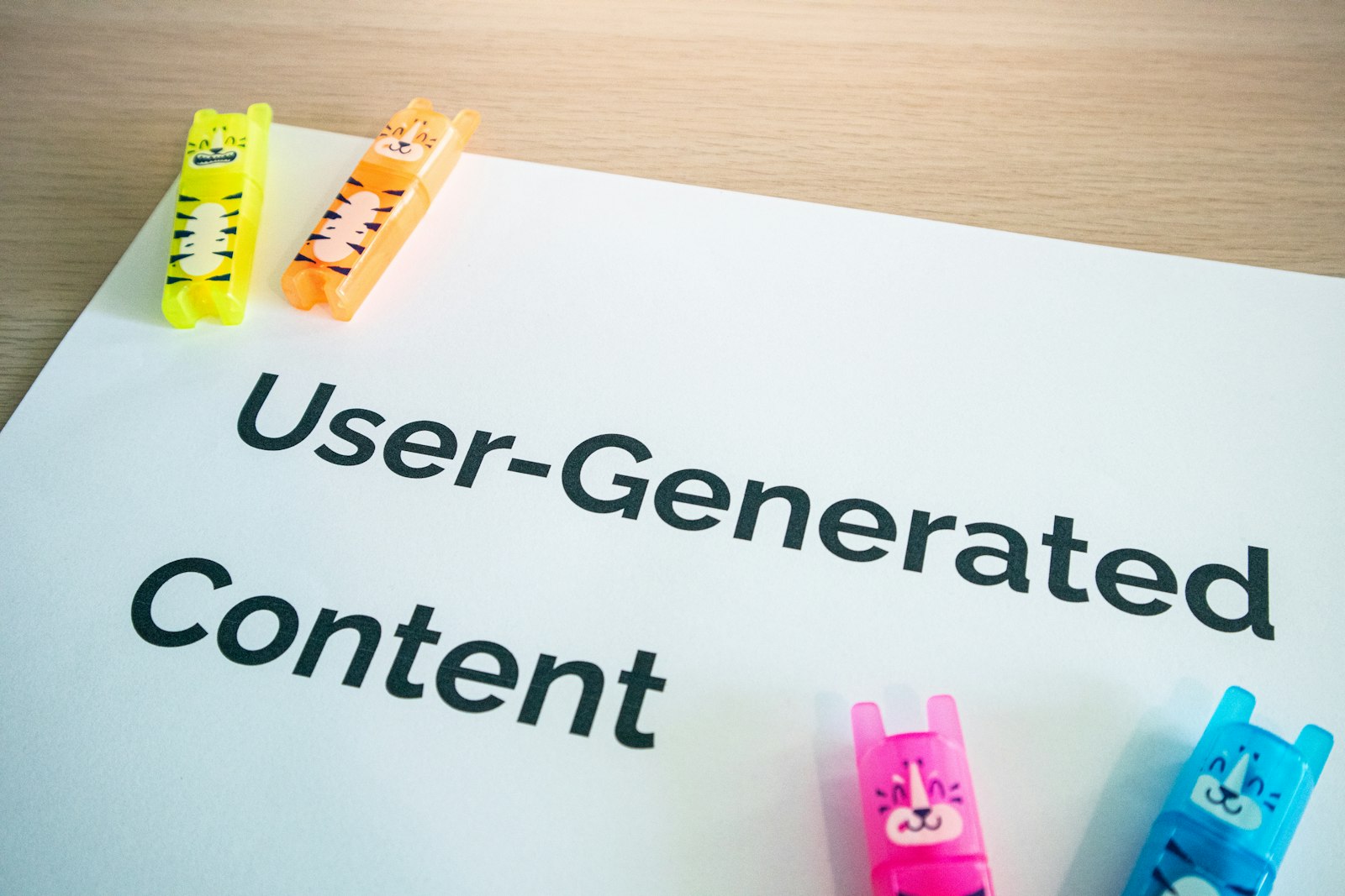 Content creator engaging audience