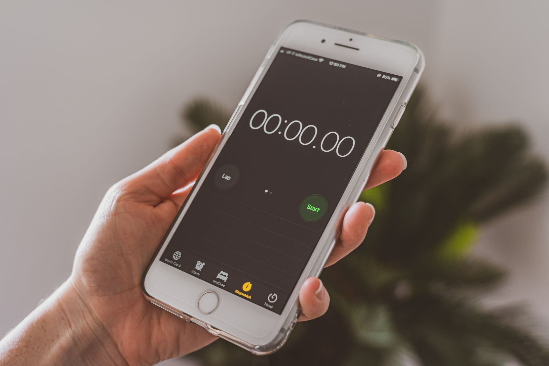 Countdown timer screen display