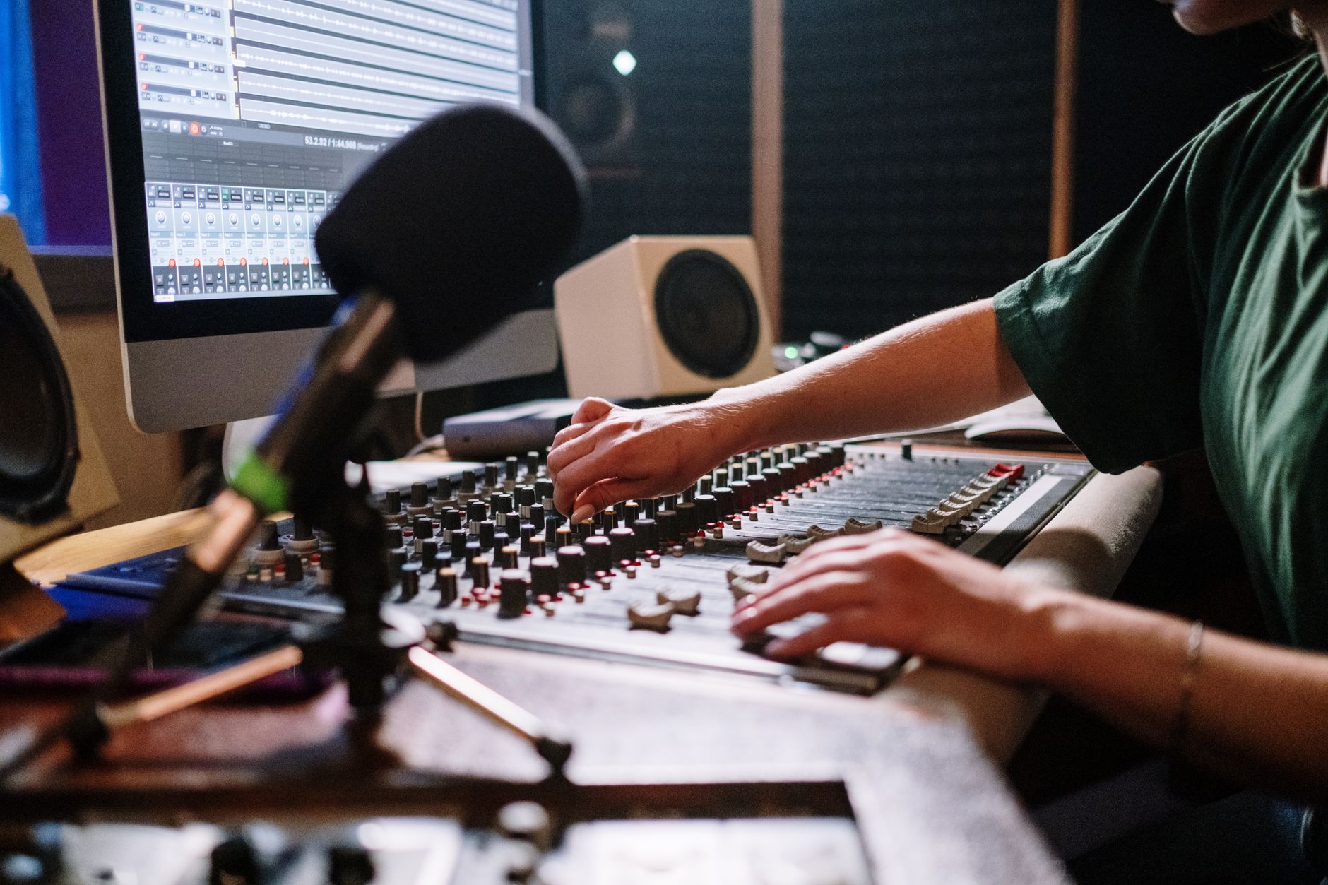 Creative audio workspace