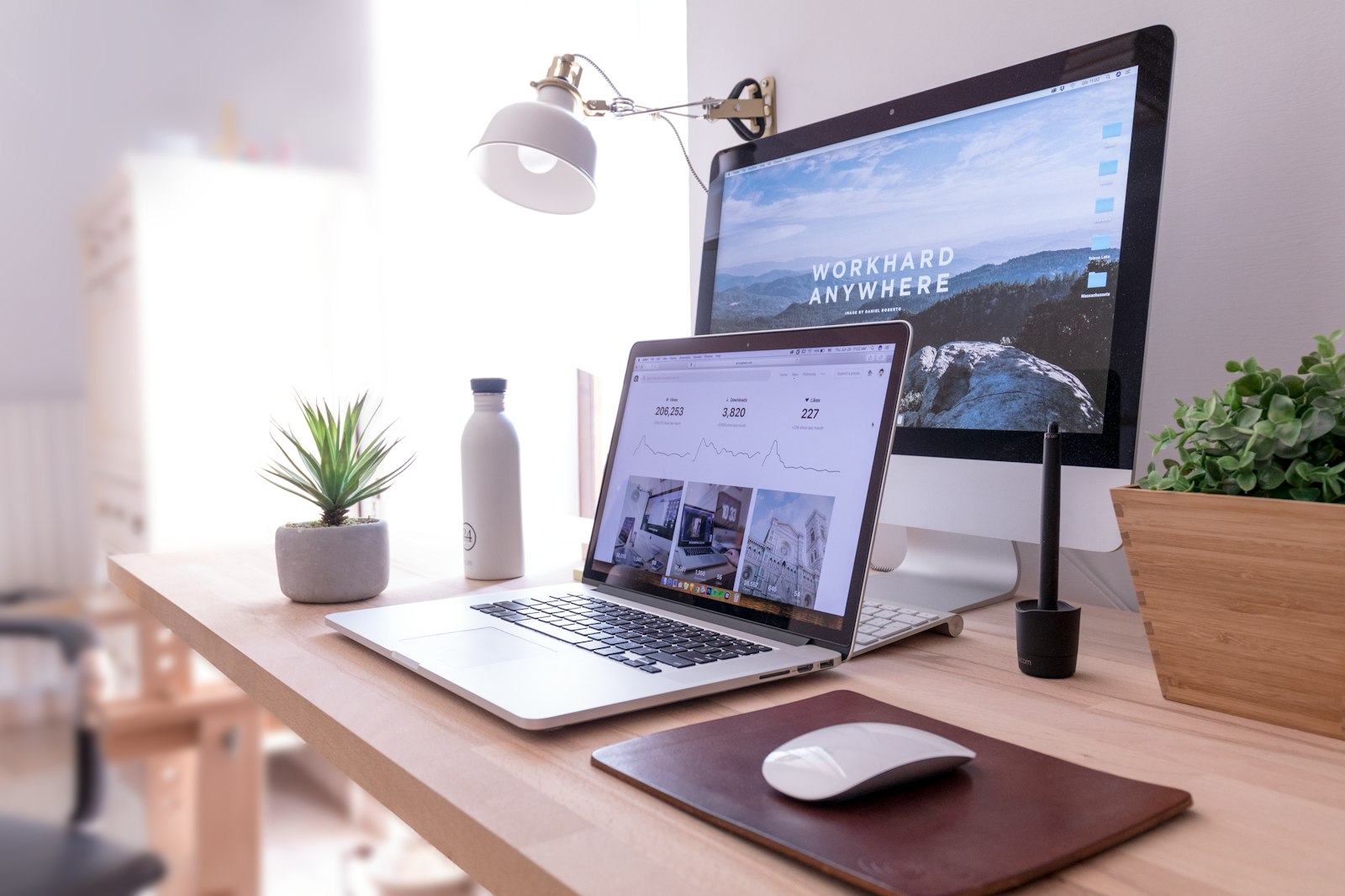Creative design workspace computer
