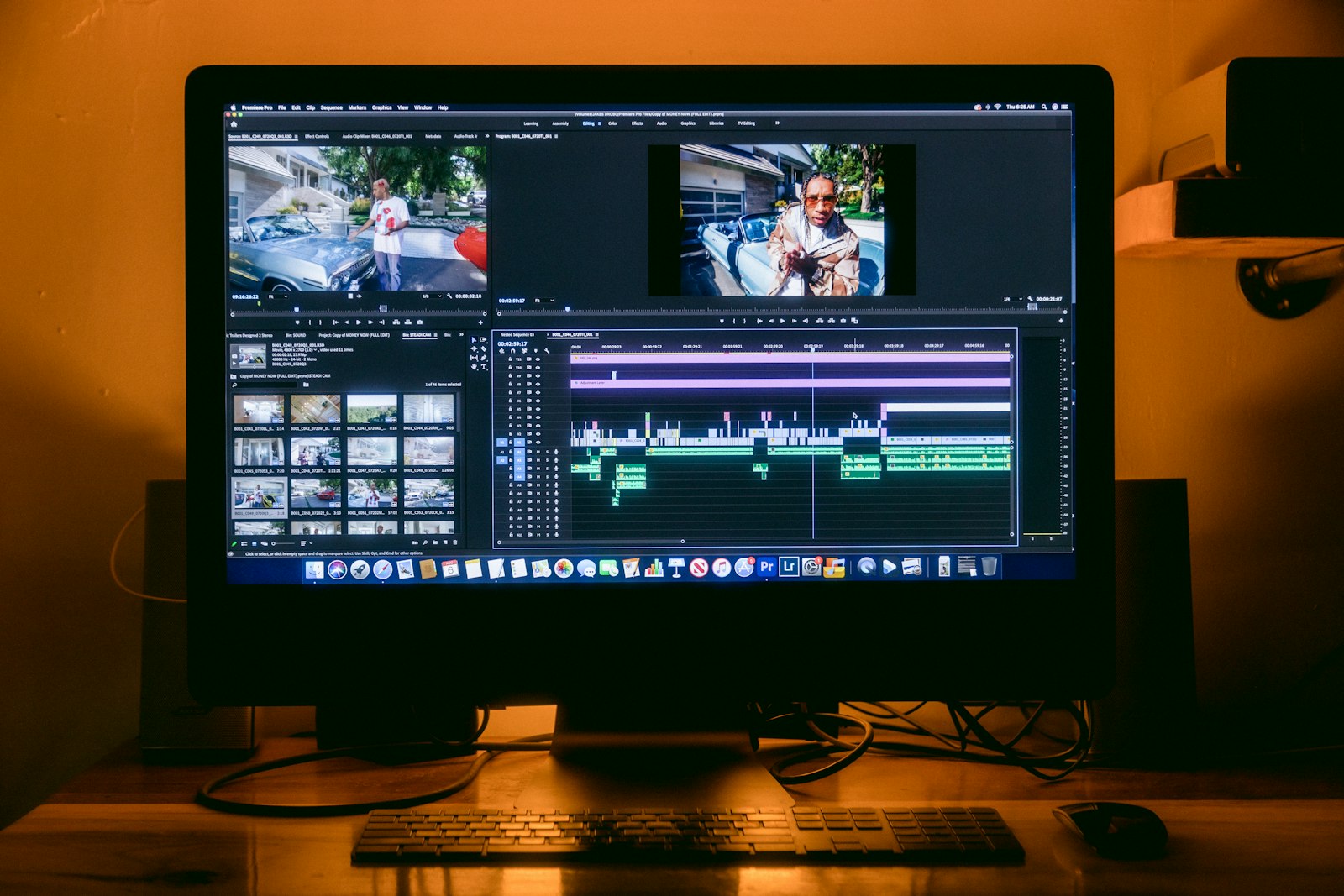 Creative editing workstation