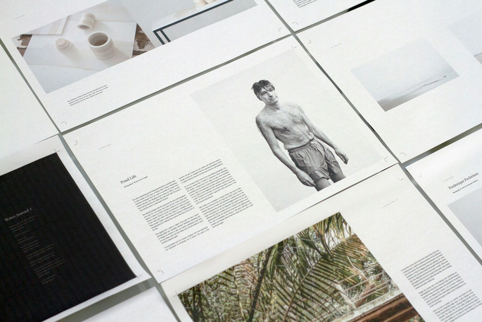 Creative portfolio presentation