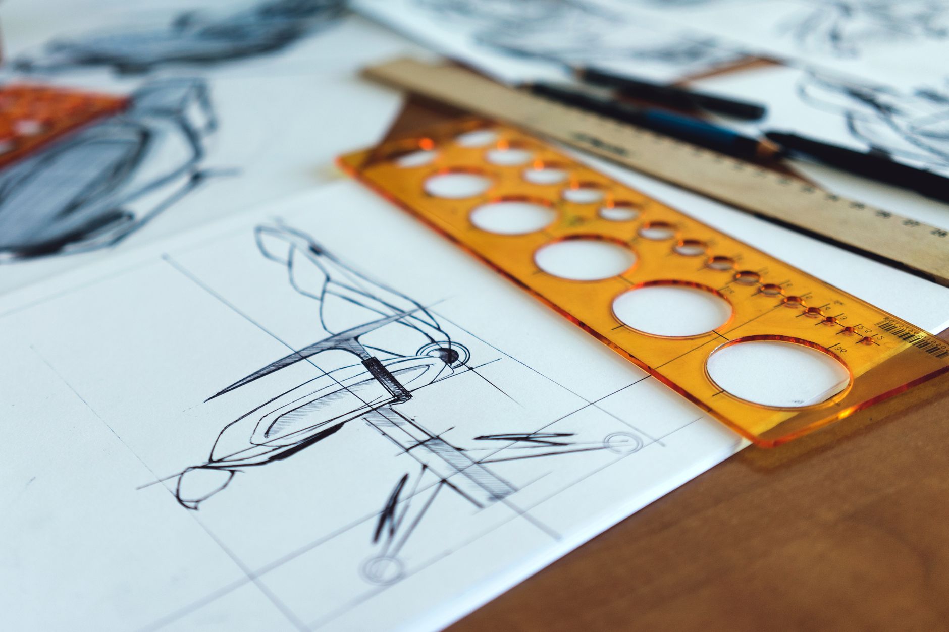 Creative template workspace