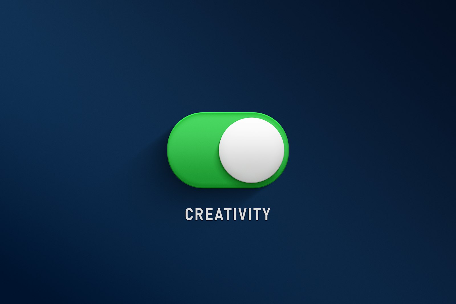 Creative video text effect