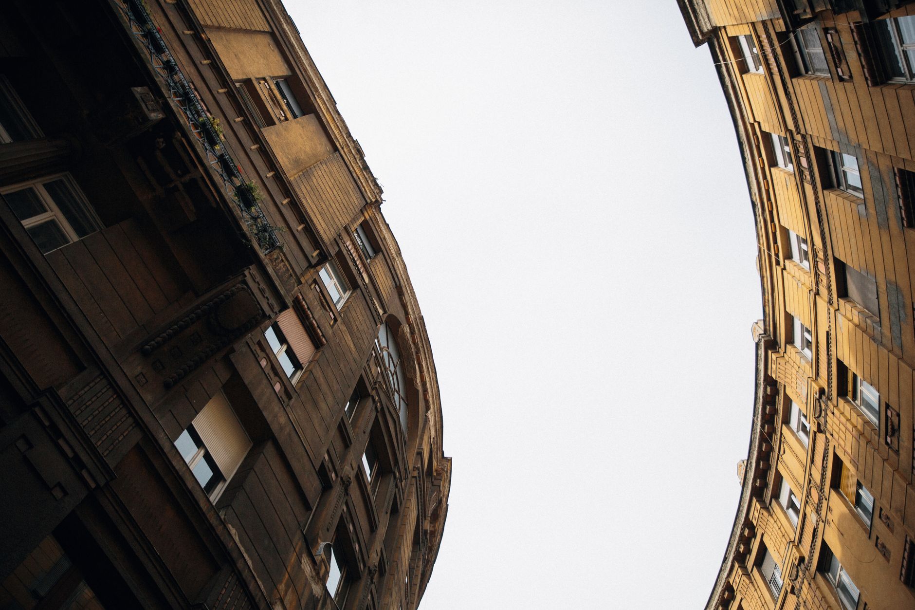 Curved lens perspective