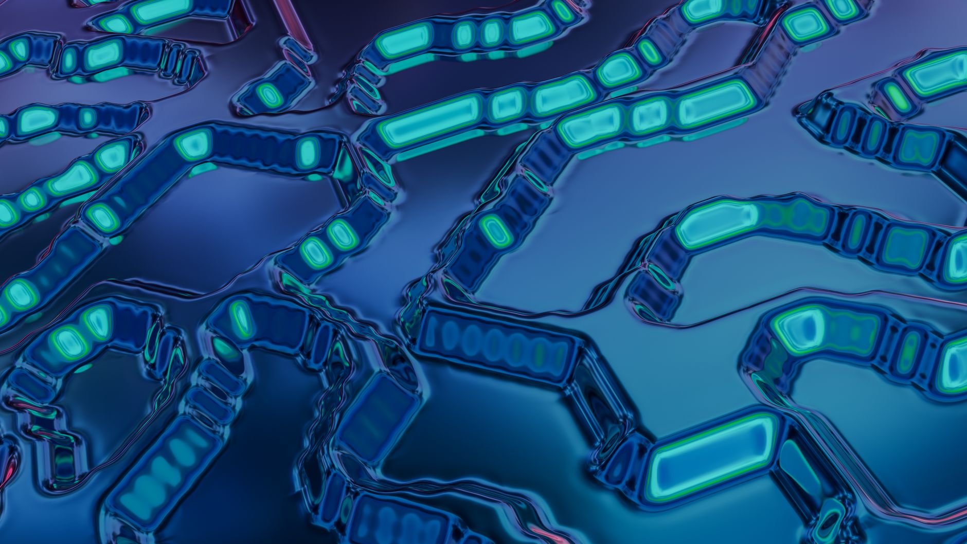 Data stream technology blue