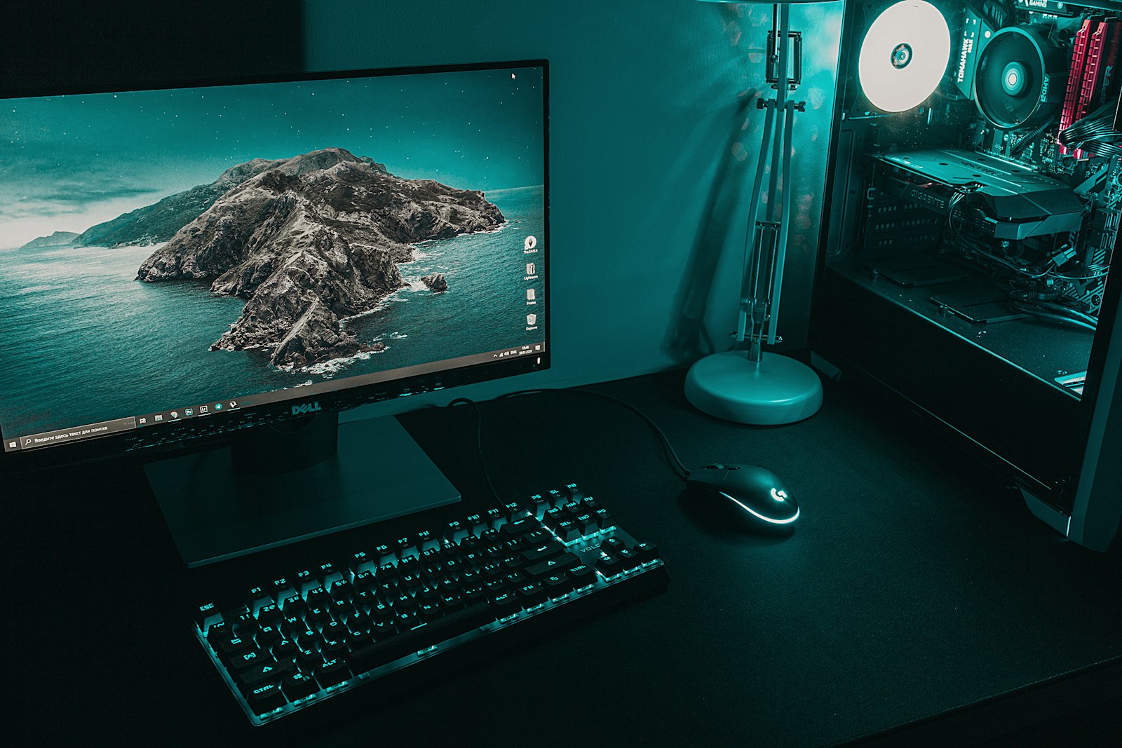 Desktop computer editing