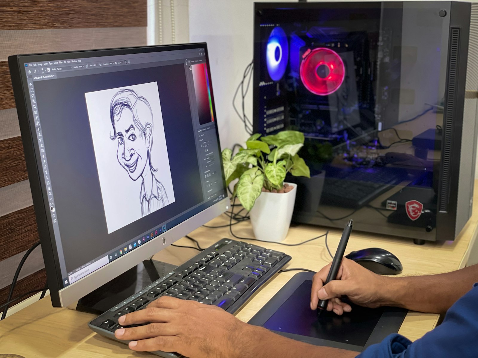 Digital animation creative