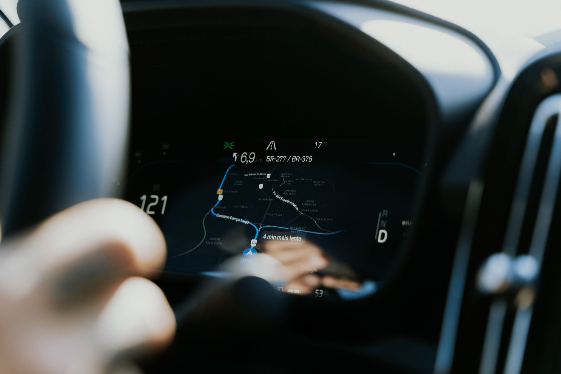 Digital hud graphics blue