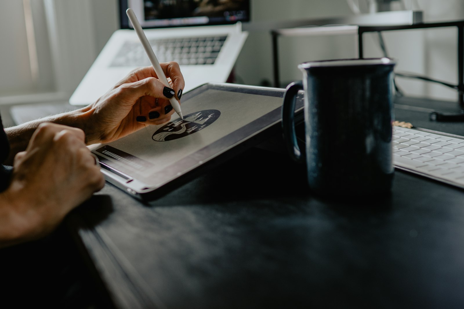 Digital illustration workspace