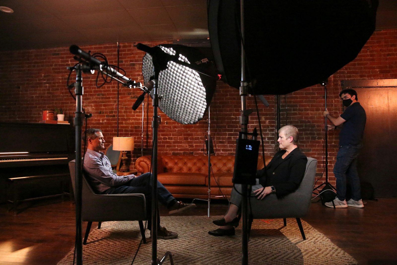 Documentary interview lighting