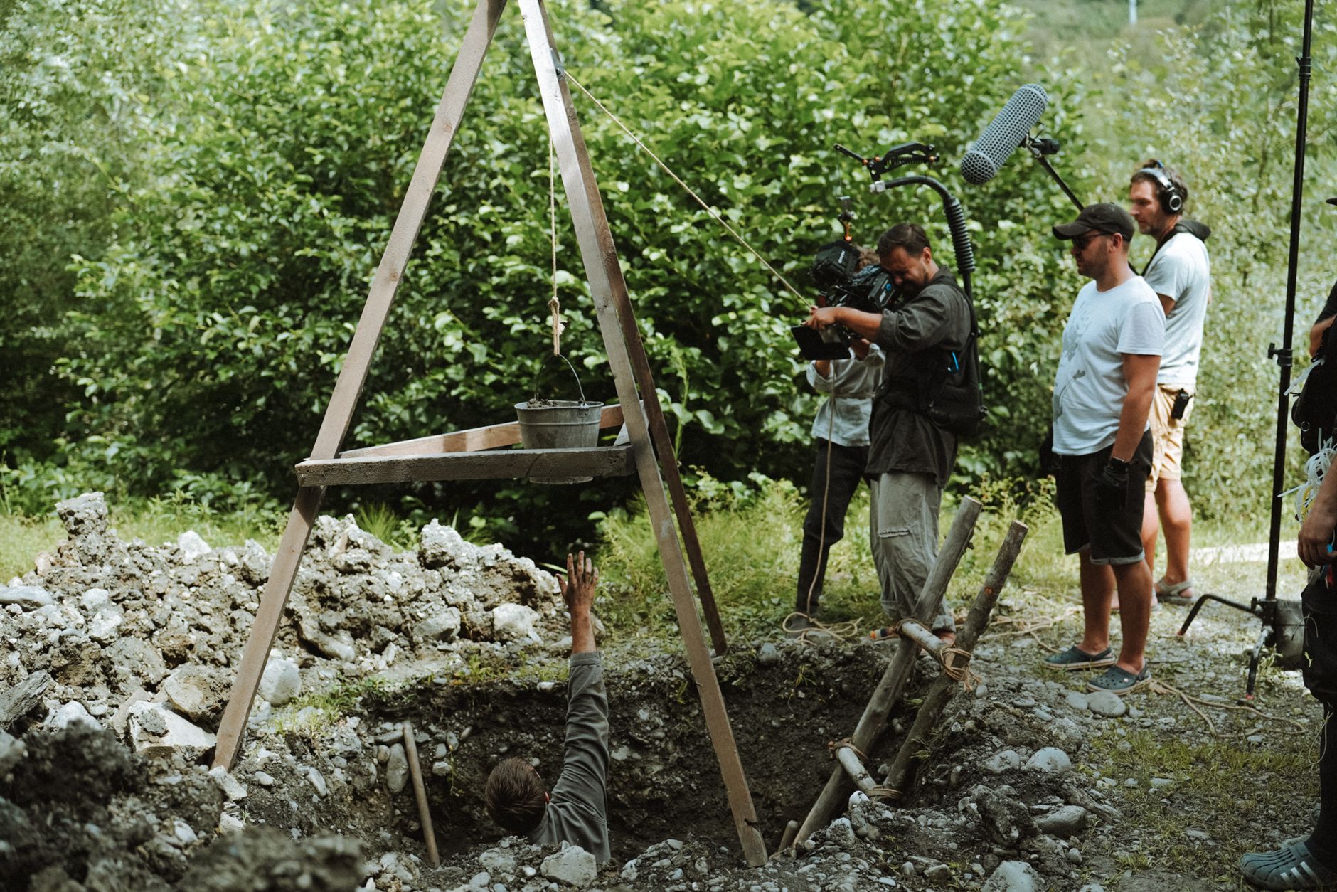 Documentary storytelling scene