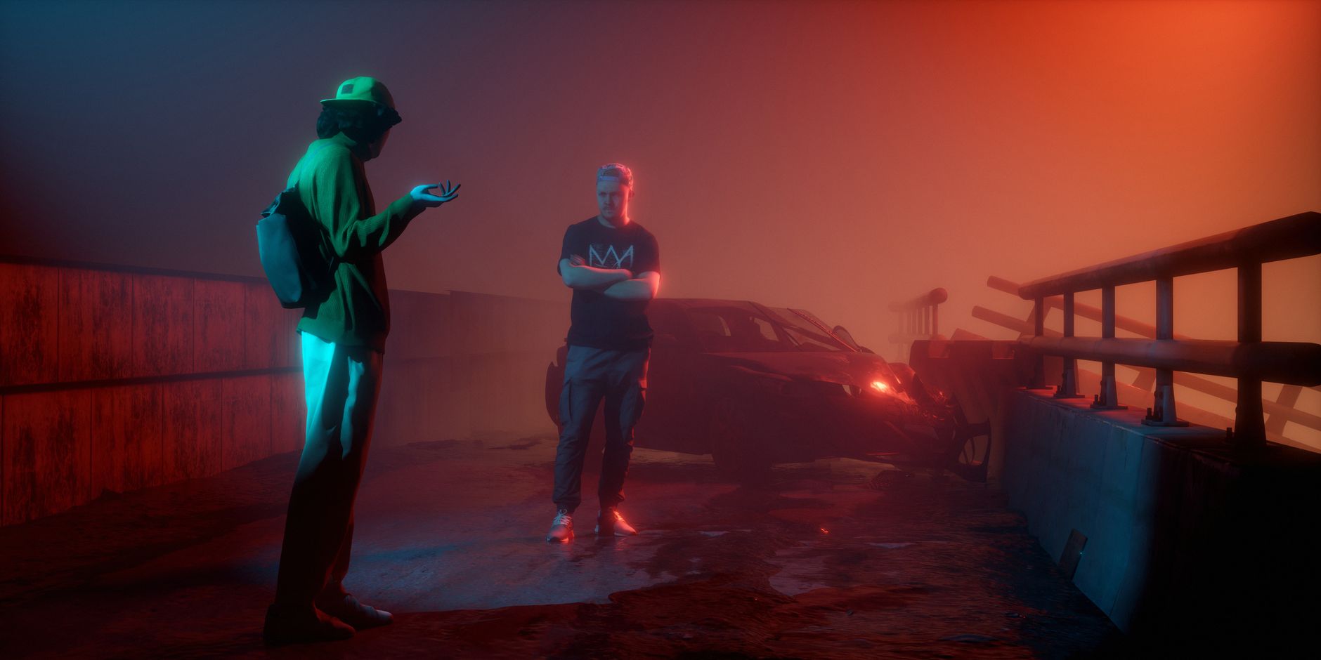 Dramatic cinematic lighting