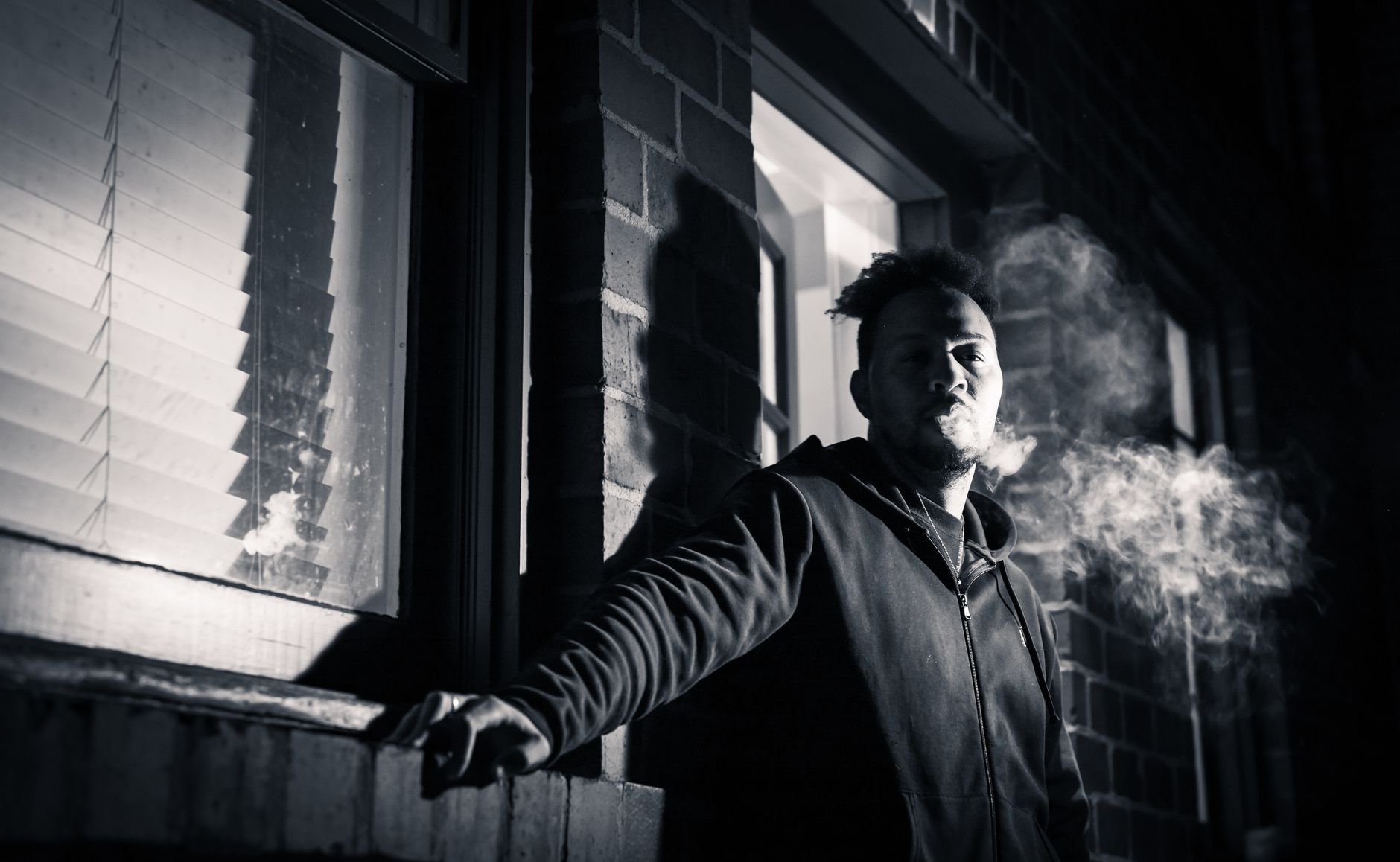 Dramatic smoke atmosphere