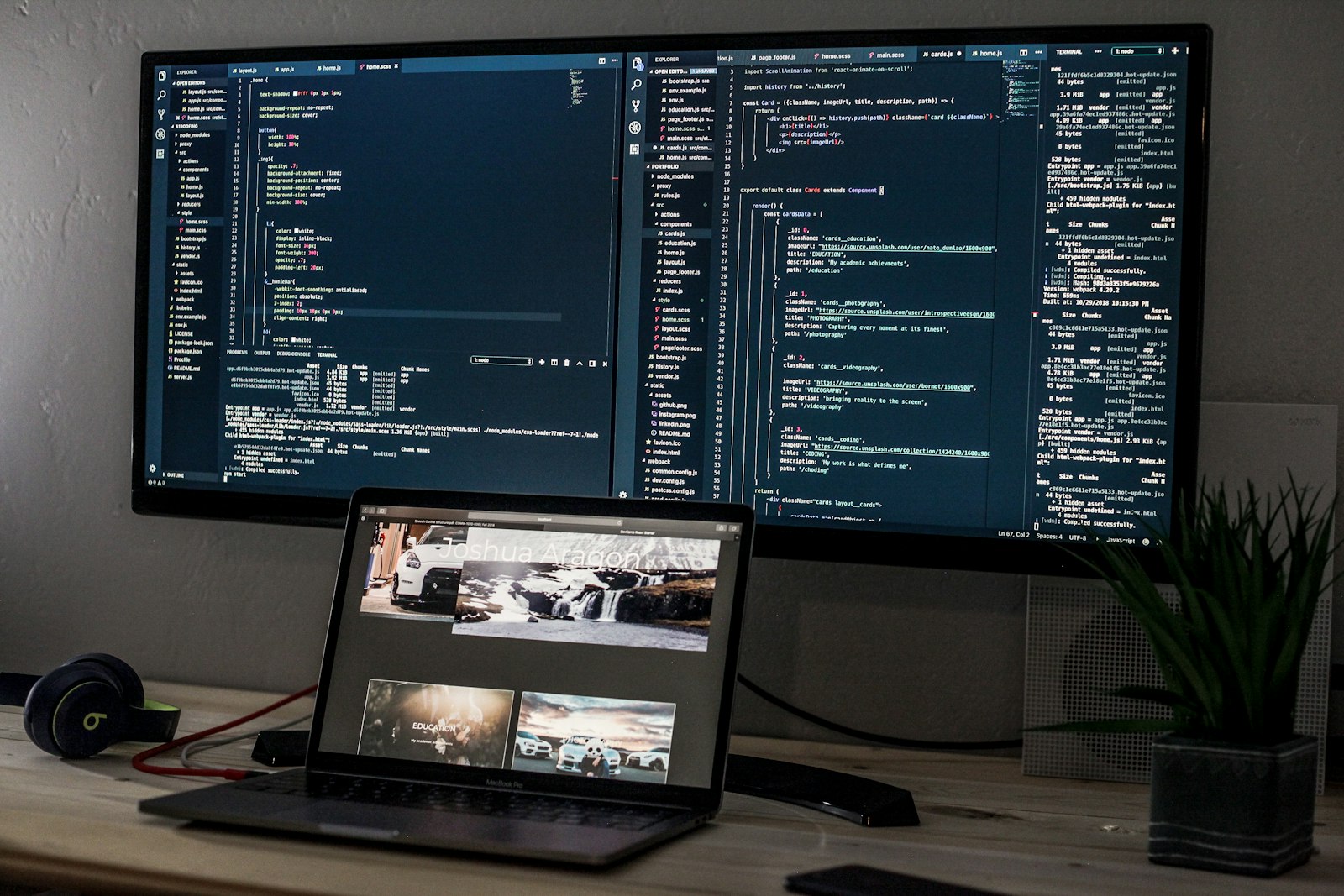 Editing workstation monitor