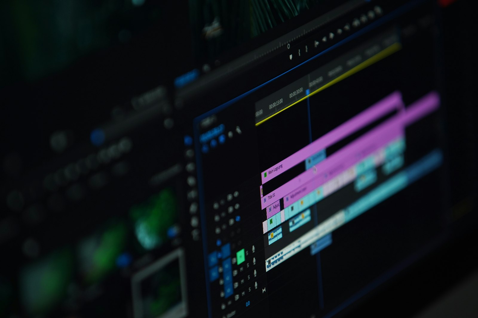 Editor adding subtitles