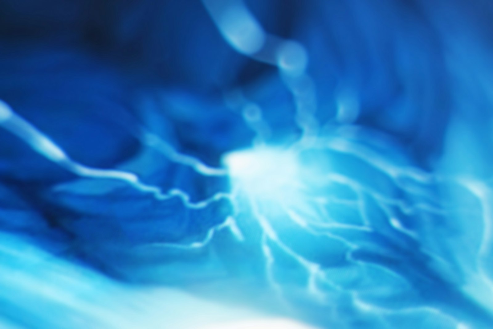 Electric energy blue abstract