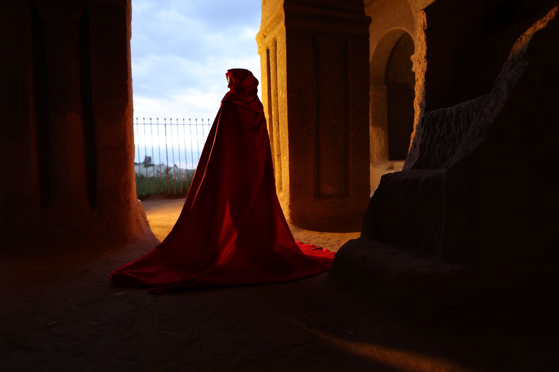 Empty cloak mysterious
