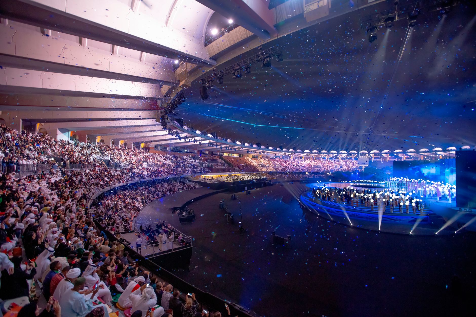 Event highlight crowd lights