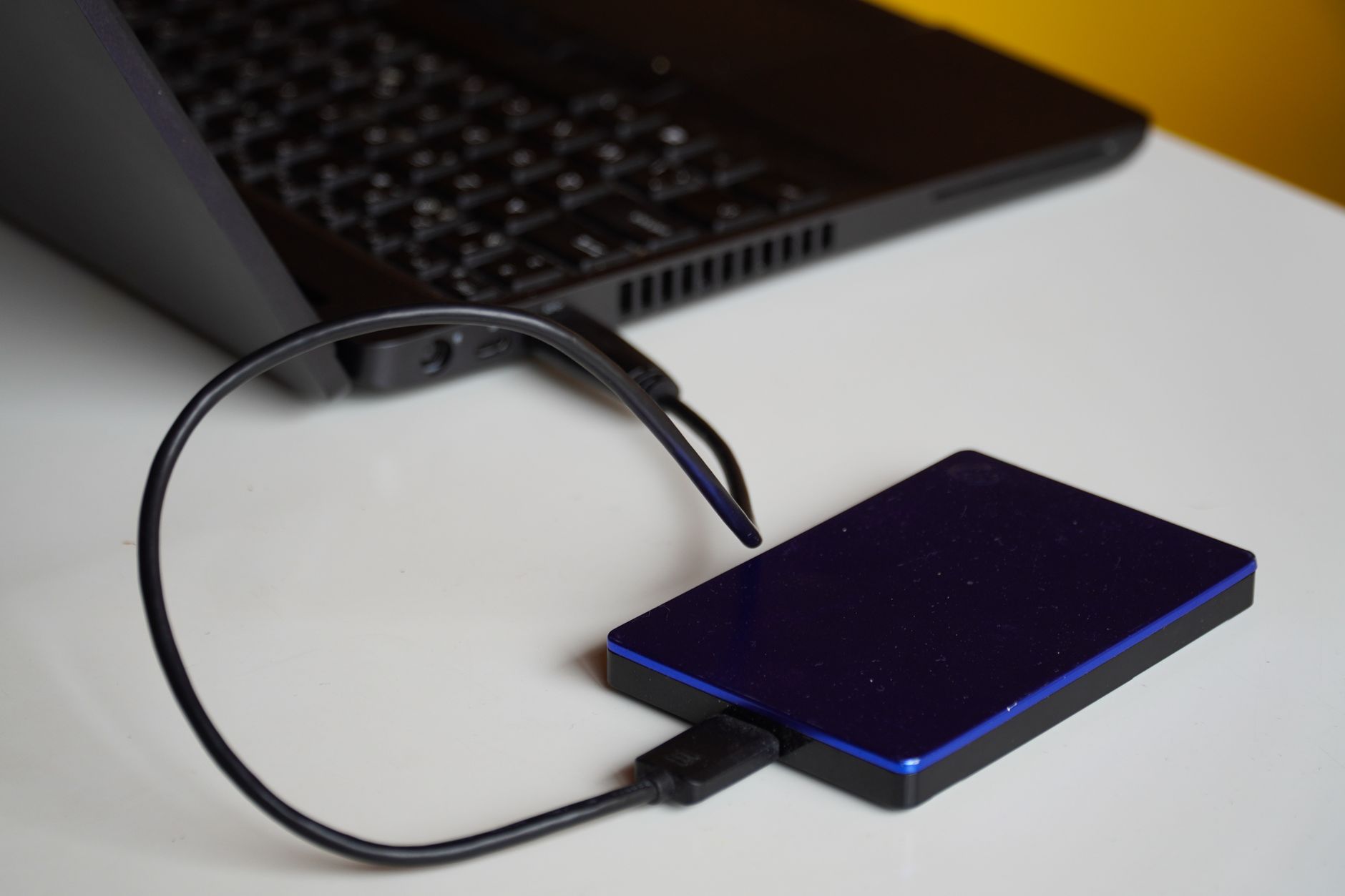 External hard drives storage