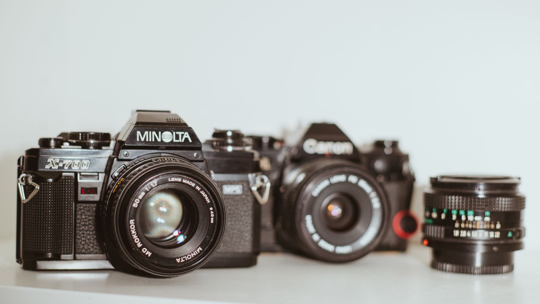 Film camera focus