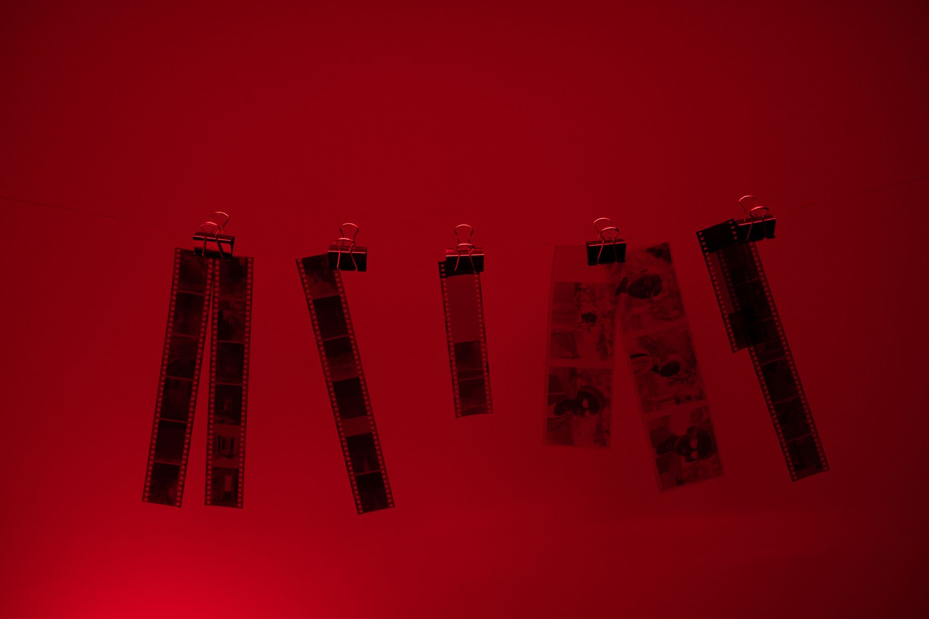 Film clips timeline
