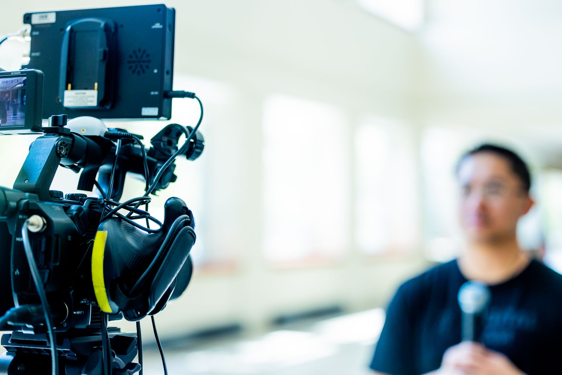 Film documentary subject interview