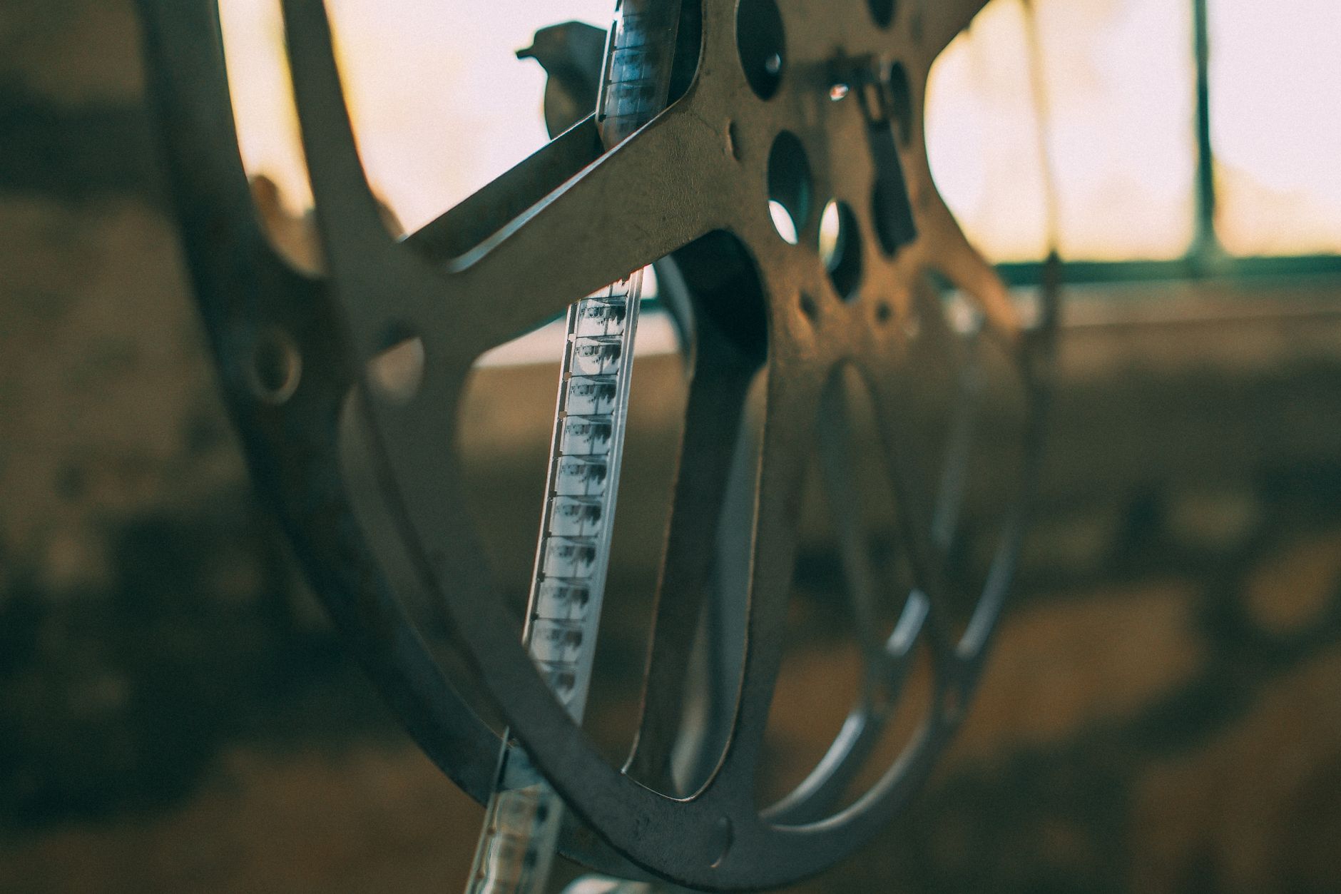 Film reel cinema frames
