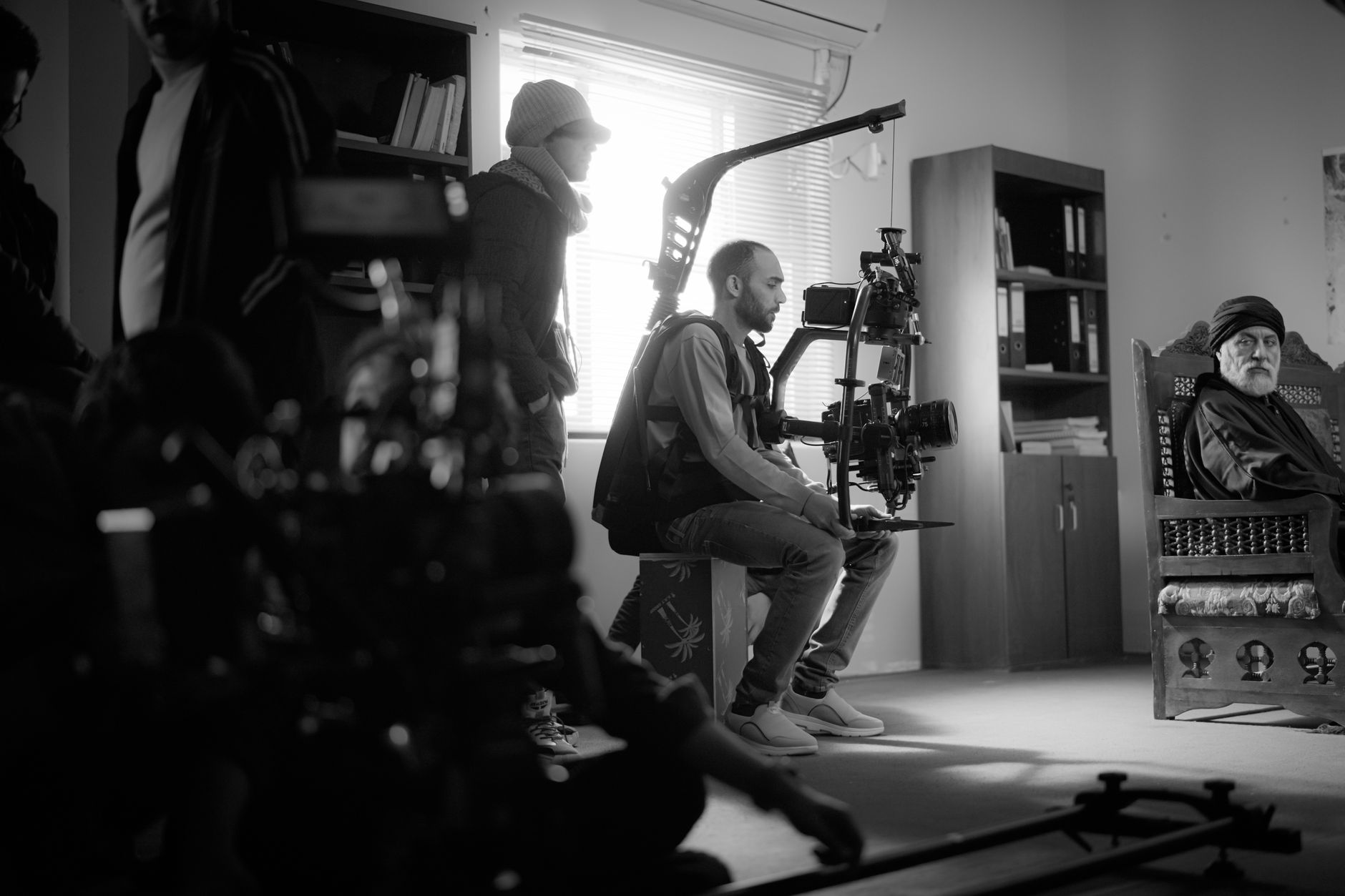 Filming b-roll cinematic