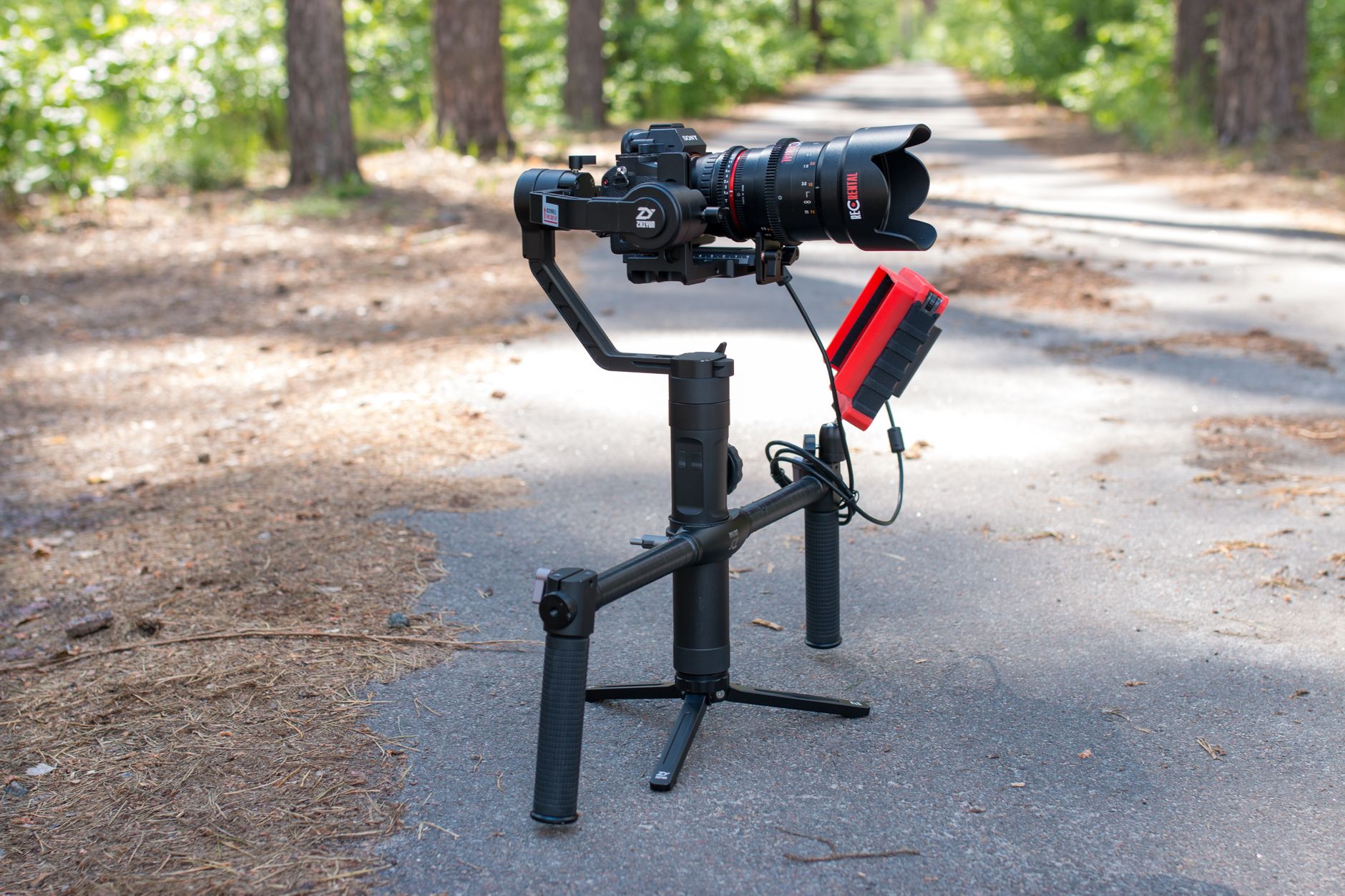 Filmmaker gimbal stabilizer