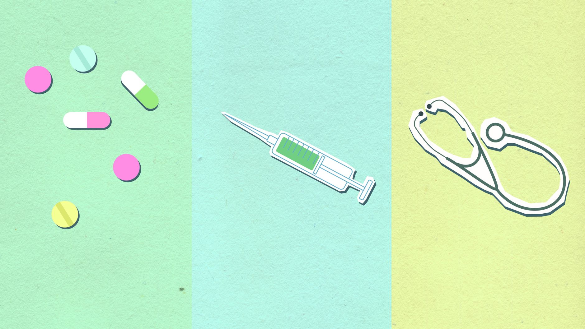 Flat icon design colorful