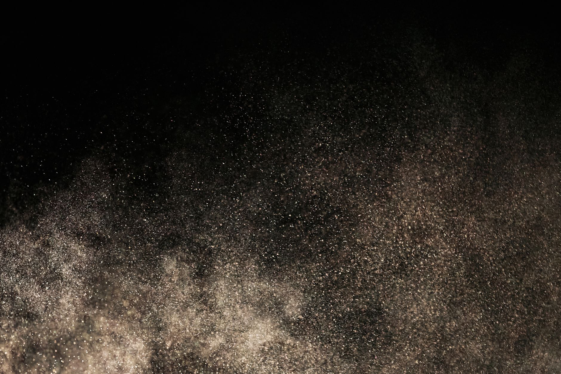 Floating dust light beams
