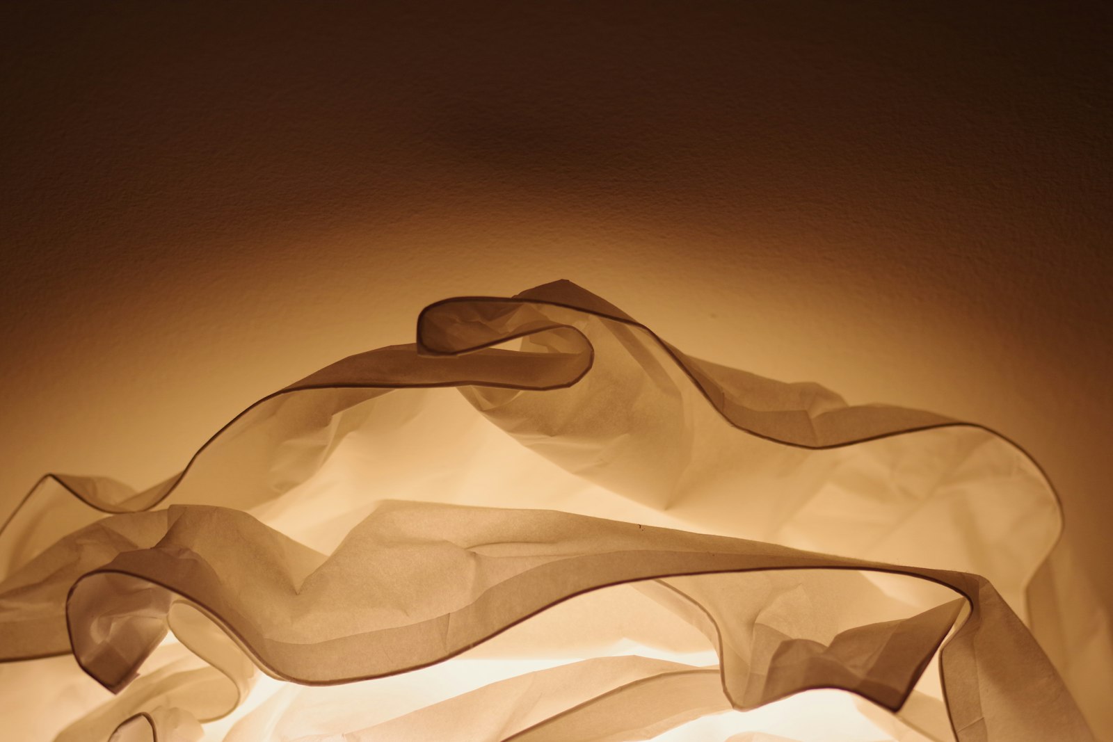 Flowing fabric motion