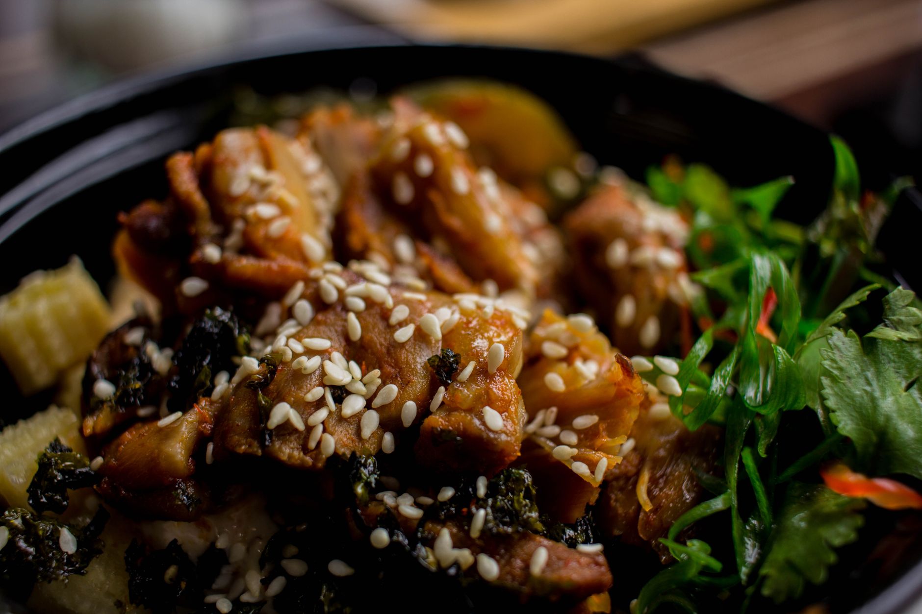 Food photography delicious dish