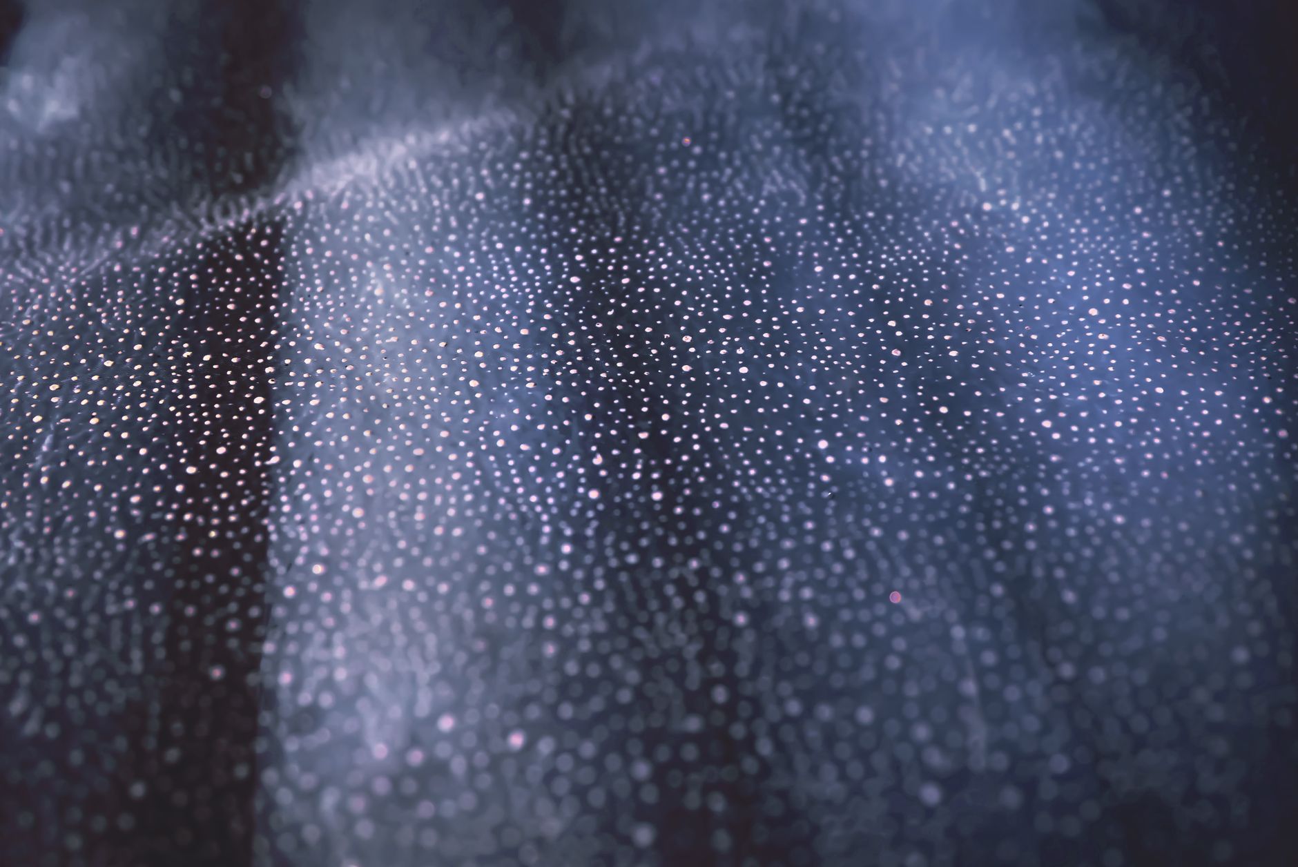 Glowing particles abstract