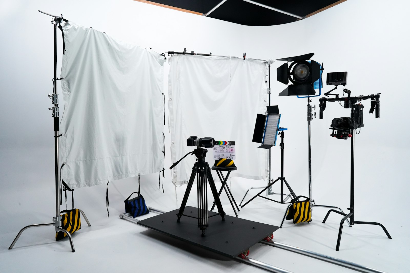 Green screen studio