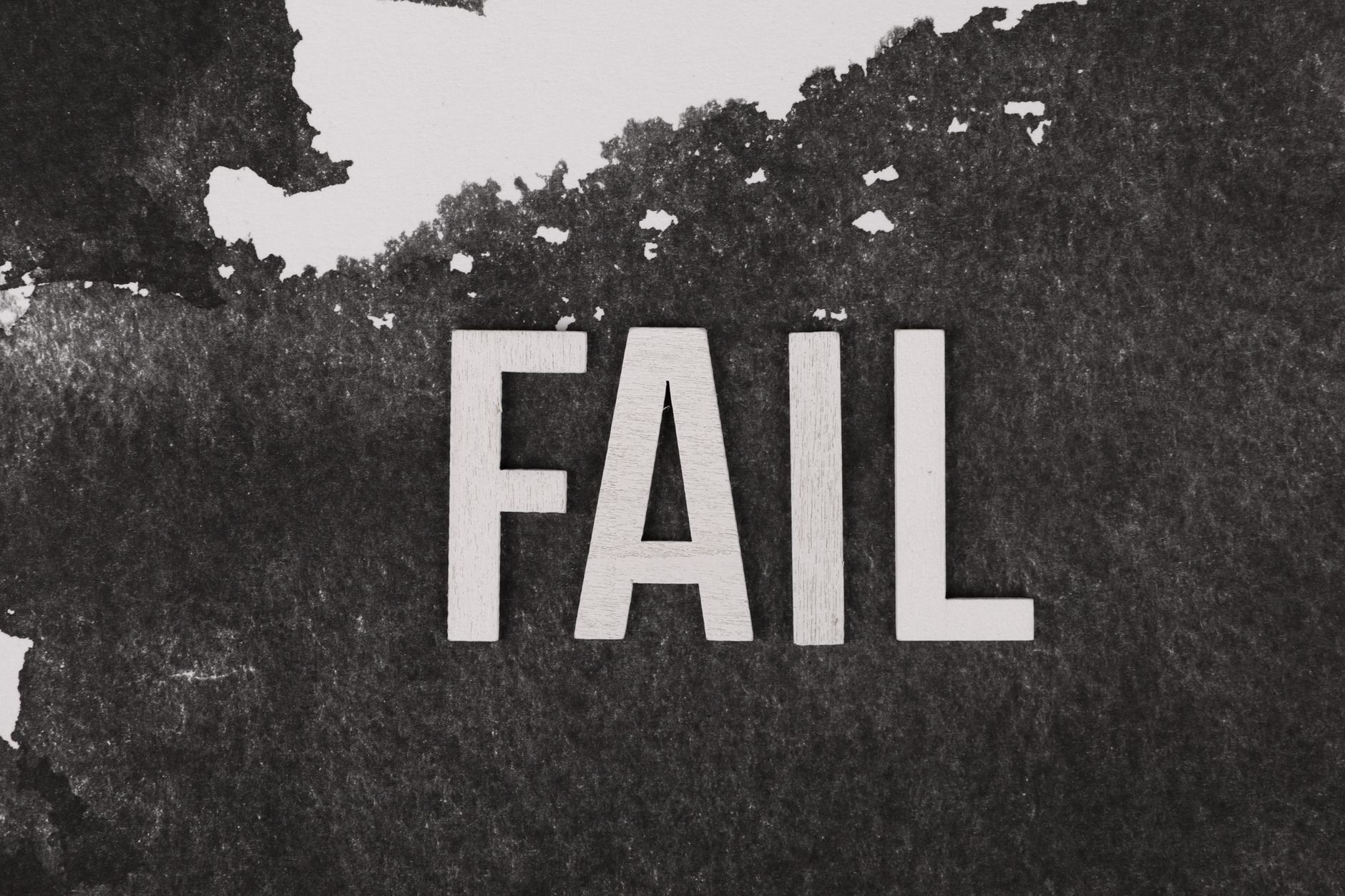 Grunge typography design