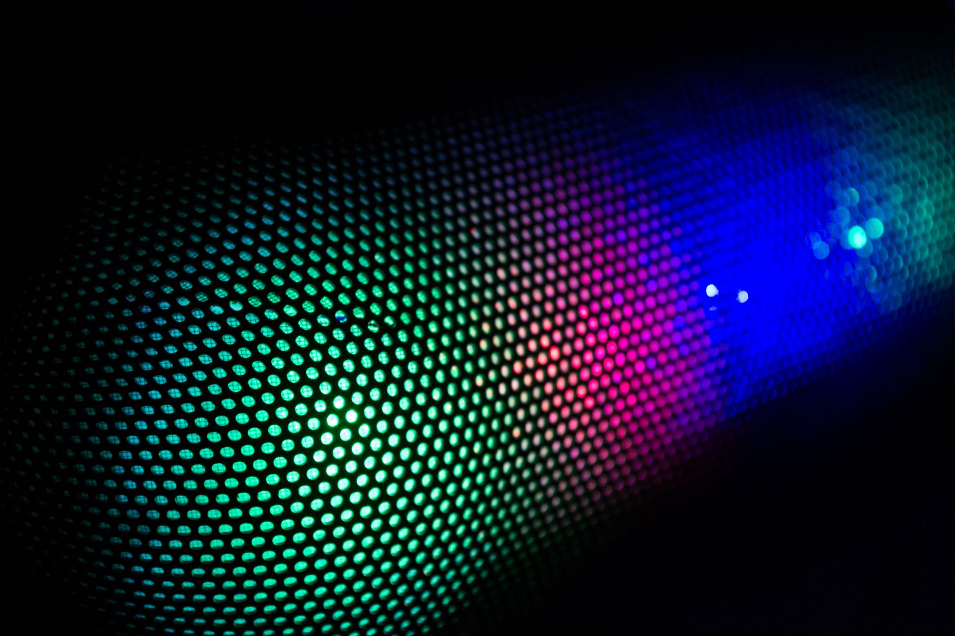 Halftone comic dots colorful